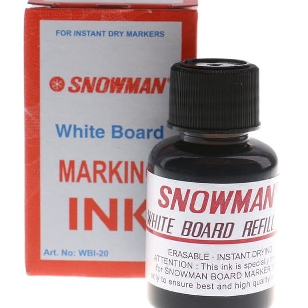 

TEBUS MURAH Isi Tinta Spidol Snowman Boardmarker Refill Isian WBI2