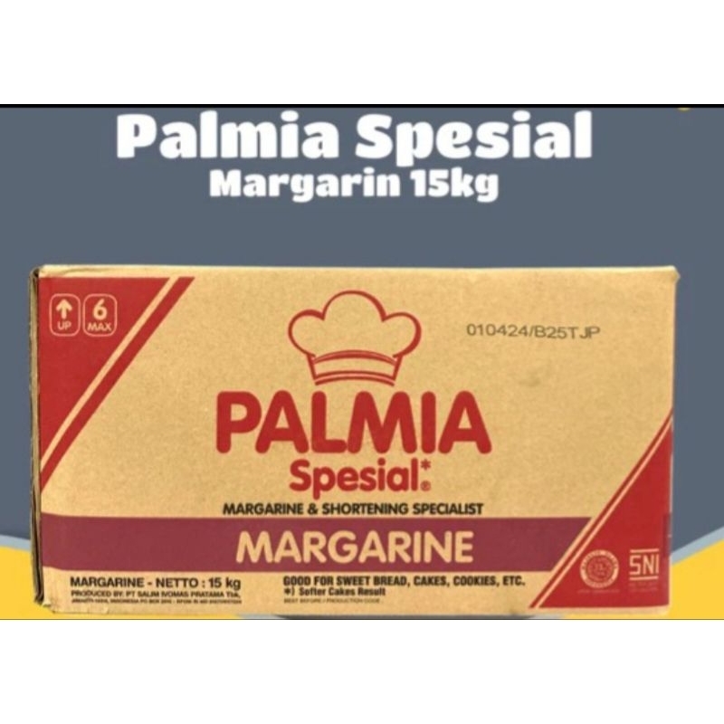 PALMIA SPECIAL MARGARIN 15KG exp AGUSTUS 2025