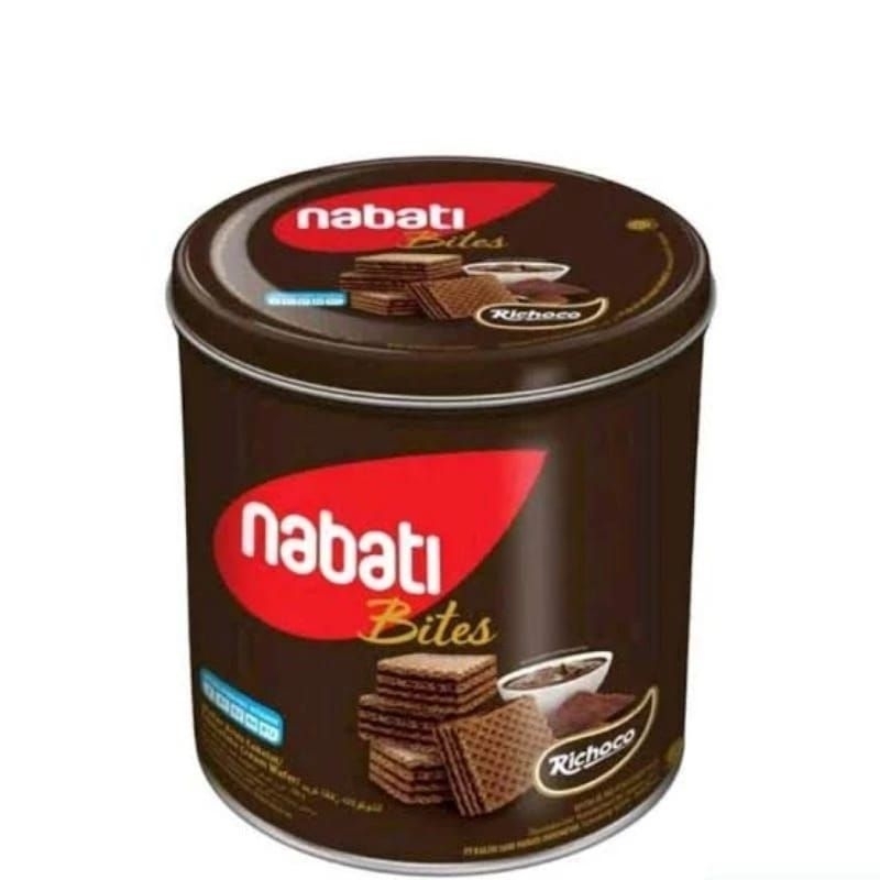 

Nabati Wafer kaleng rasa coklat 287gr