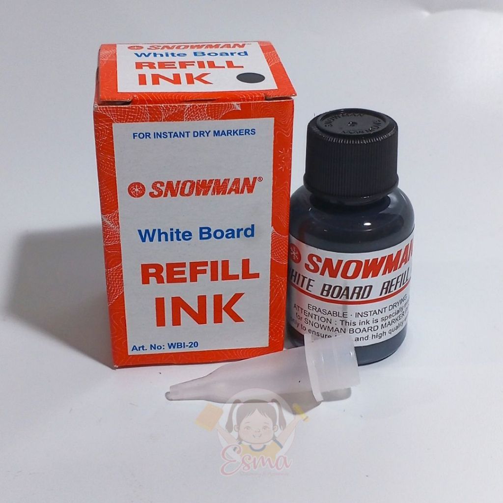 

Tinta Isi Ulang Snowman Whiteboard WBI-20