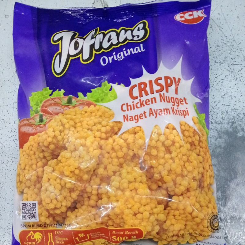 

Jofrans Nugget Crispy 500gram