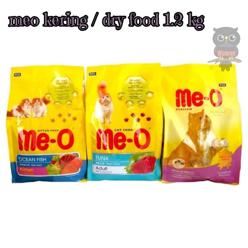 pakan kucing meo kering 1.1 kg / meo dry food