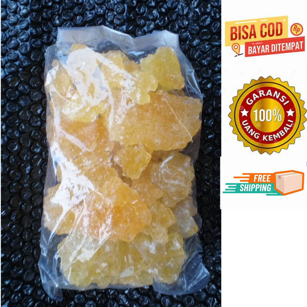 1 kg Gula Batu Kristal Kuning / Gula Batu Kristal / Gula Batu / Gula Batu Kuning / Gula Kristal