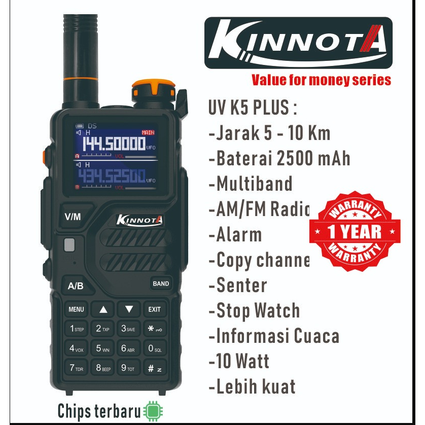 HT KINOTA UV K5 - PLUS 10W
