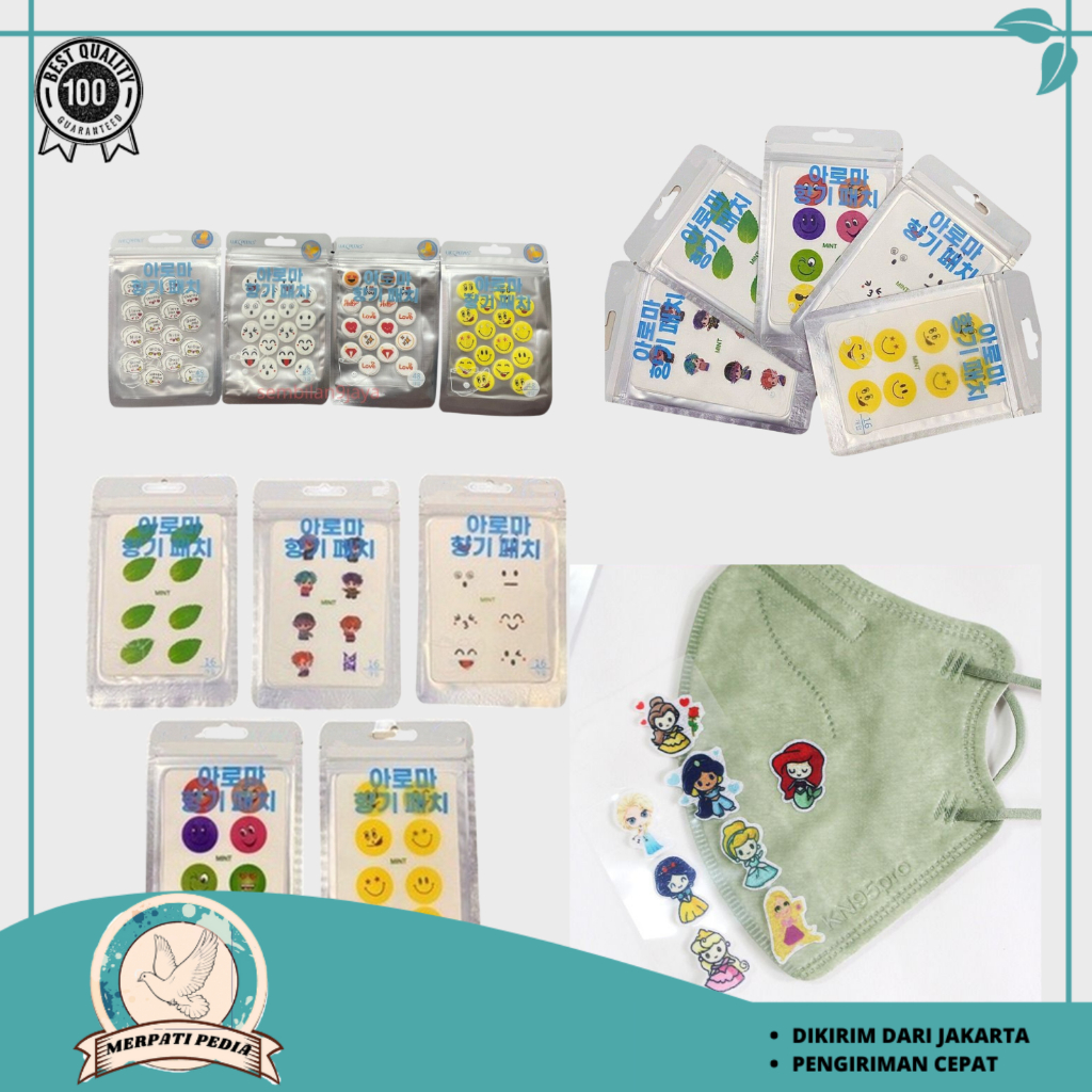 

MS Stiker Aroma Masker Sticker Mask Aroma Patch Karakter