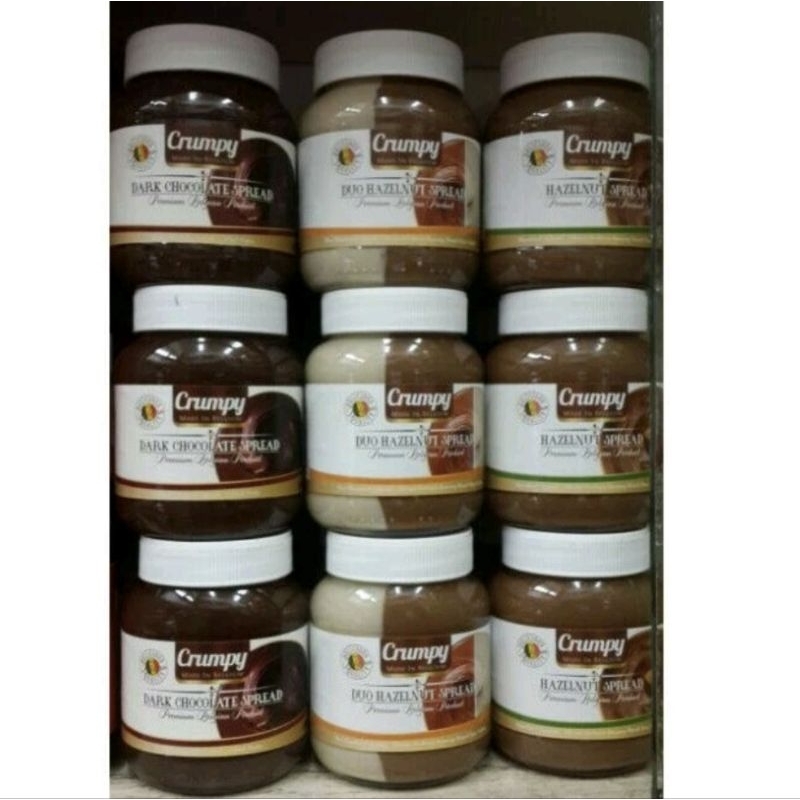 

crumpy dark chocolate spread 400gram / selai coklat