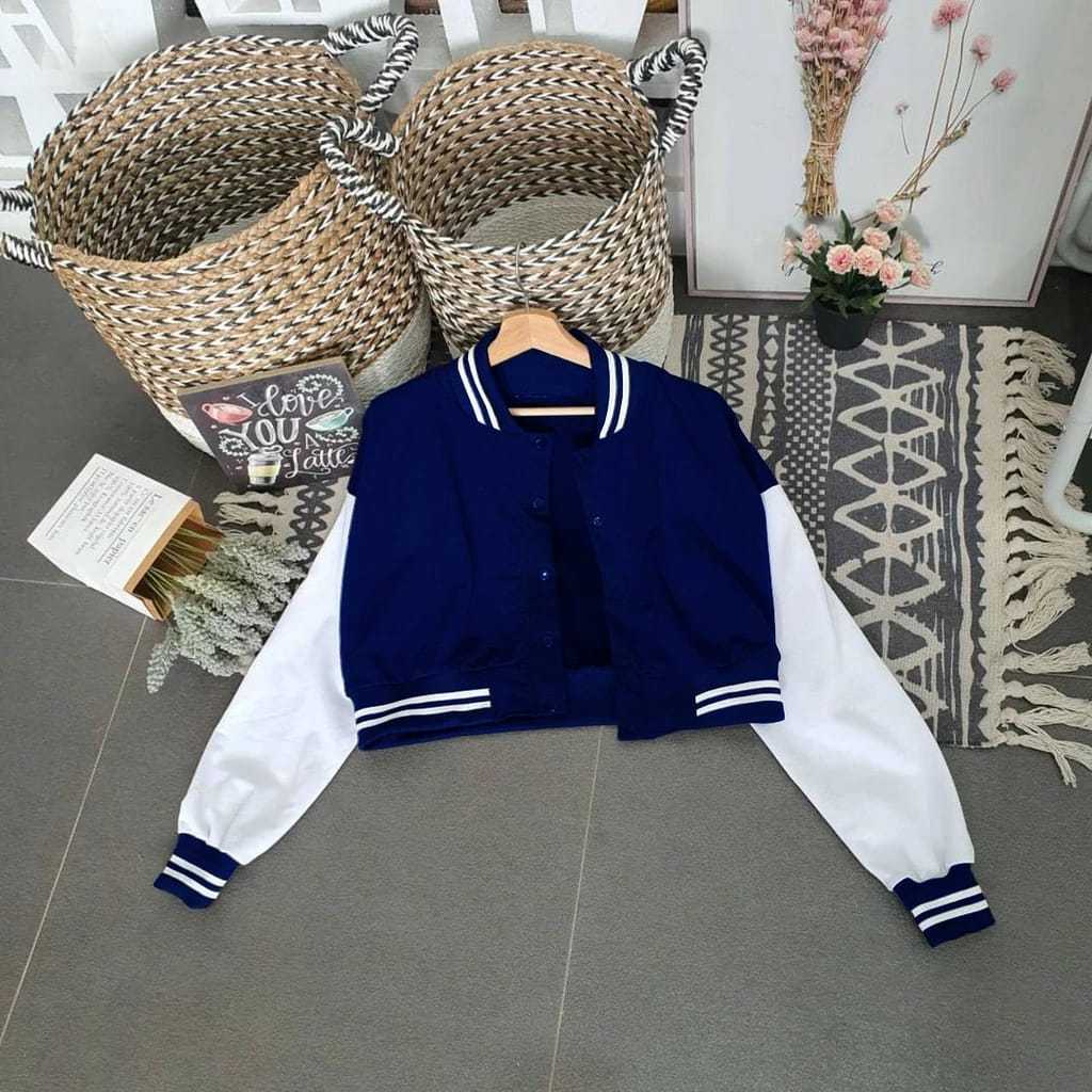 VADA JACKET CROP OVERSIZE | JACKET WANITA CROP KOREA | JAKET PREMIUM WANITA KOREA