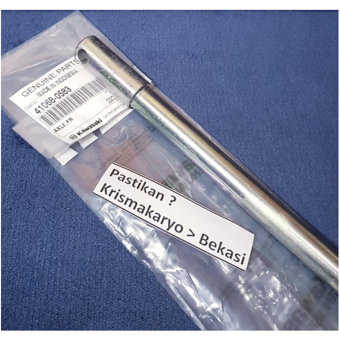 As Roda Ninja R 150 RR Ori Tromol Depan Kawasaki