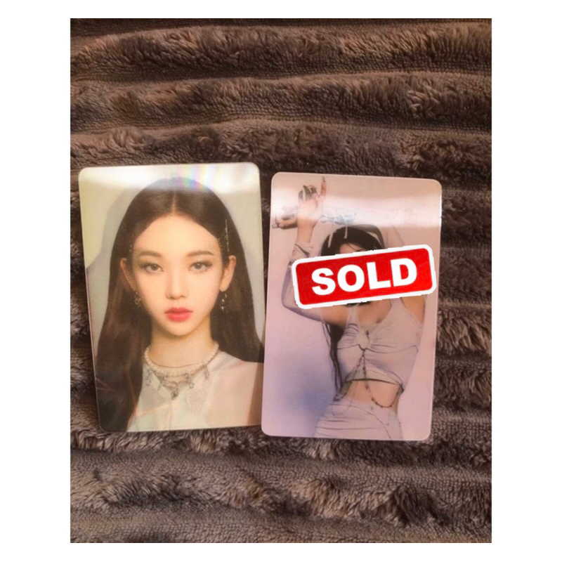OFFICIAL PHOTOCARD KARINA SAVAGE LENTI SYNK DIVE
