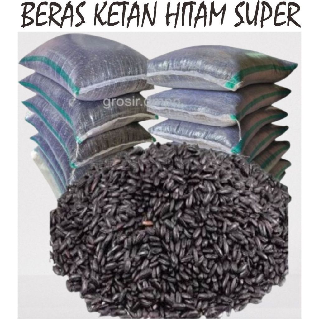 BERAS KETAN HITAM SUPER 25kg