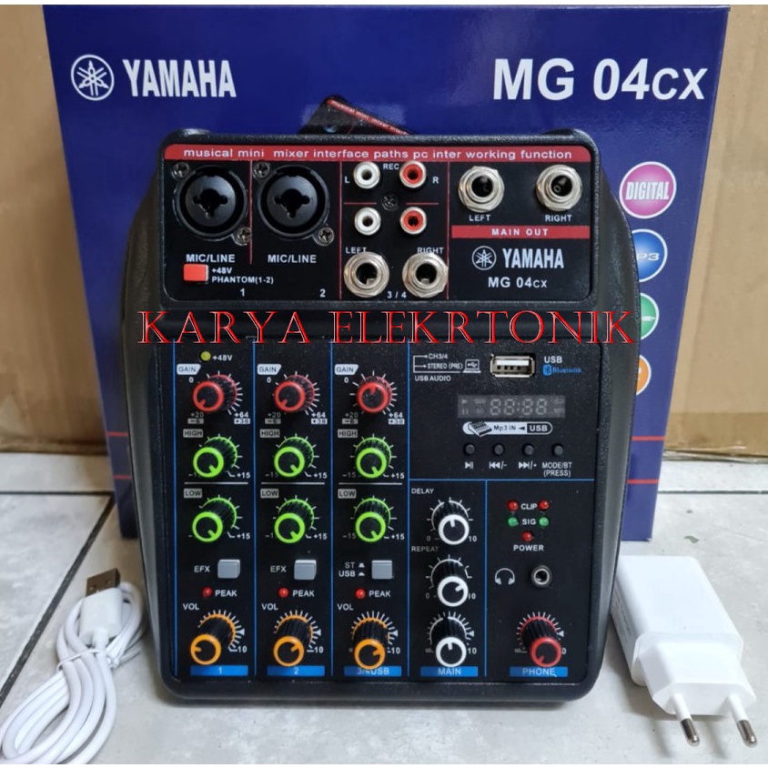 MIXER YAMAHA MG 4CX  MG4CX MG 4 CX  MG4CX GRADE A 4 CHANNEL