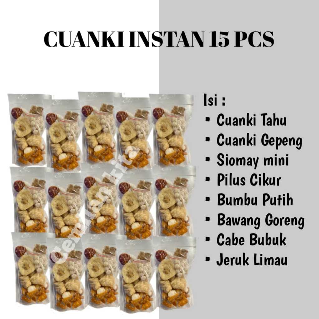 

cuanki instan 13pcs