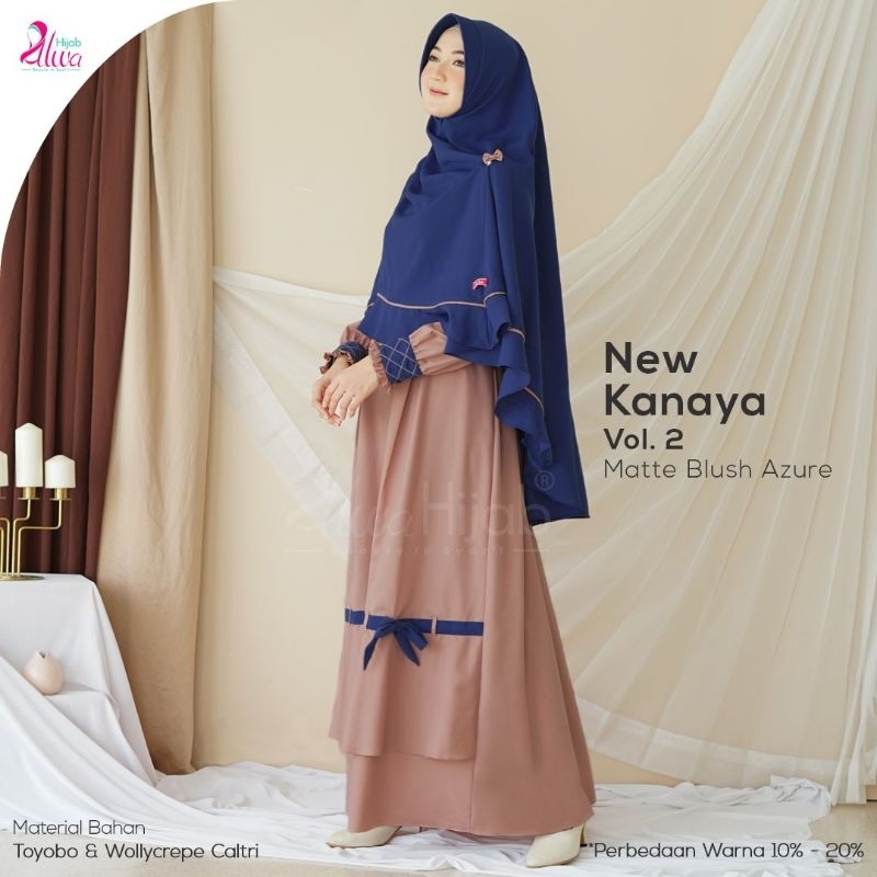 gamis Kanaya set alwa hijab