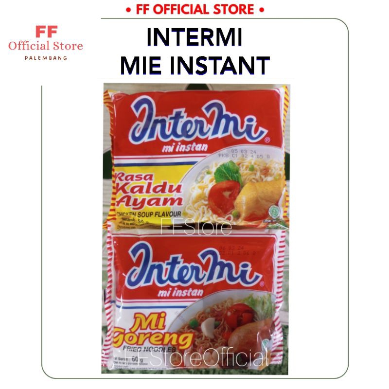 

(BISA COD) INTERMI Mie Instant Rasa Goreng & Kaldu Ayam