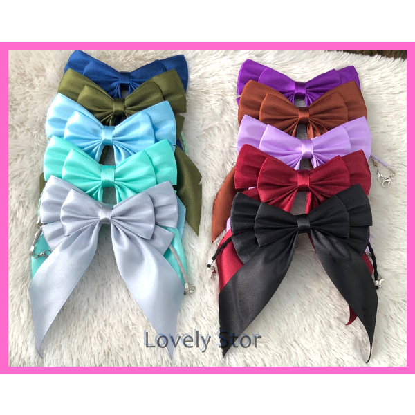 AKSESORIS LEBARAN PITA SATIN / Pita Konektor Satin Elegant / Pita Konektor Masker Lebaran