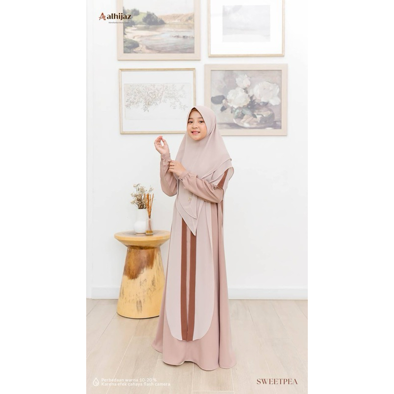 SENADA Gamis Anak by Alhijaz (Set Khimar)