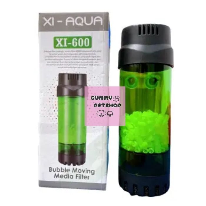 Filter Aquarium Termos Kandila Kaldness XI-600 Filter Aquarium Tabung Bubble Moving