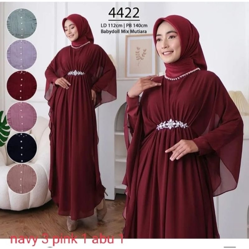 Dres kaftan, new arrival tali dalam.warna ada di gambar