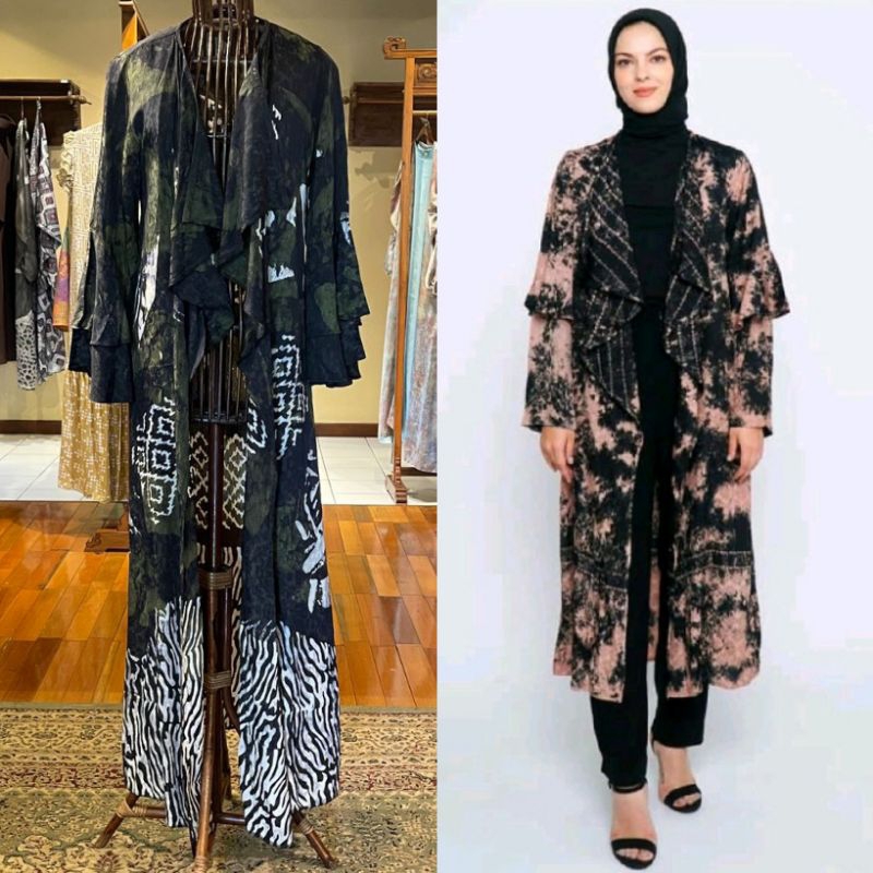 Long Freya Cardigan Viscos Dian Pelangi LIMITED EDITION Kardigan Mantel Cardi Outfit Casual Formal P