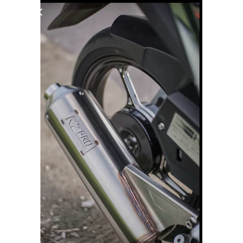 knalpot  kondoman fullstainless by Rz pro for scoopy/beat/genio