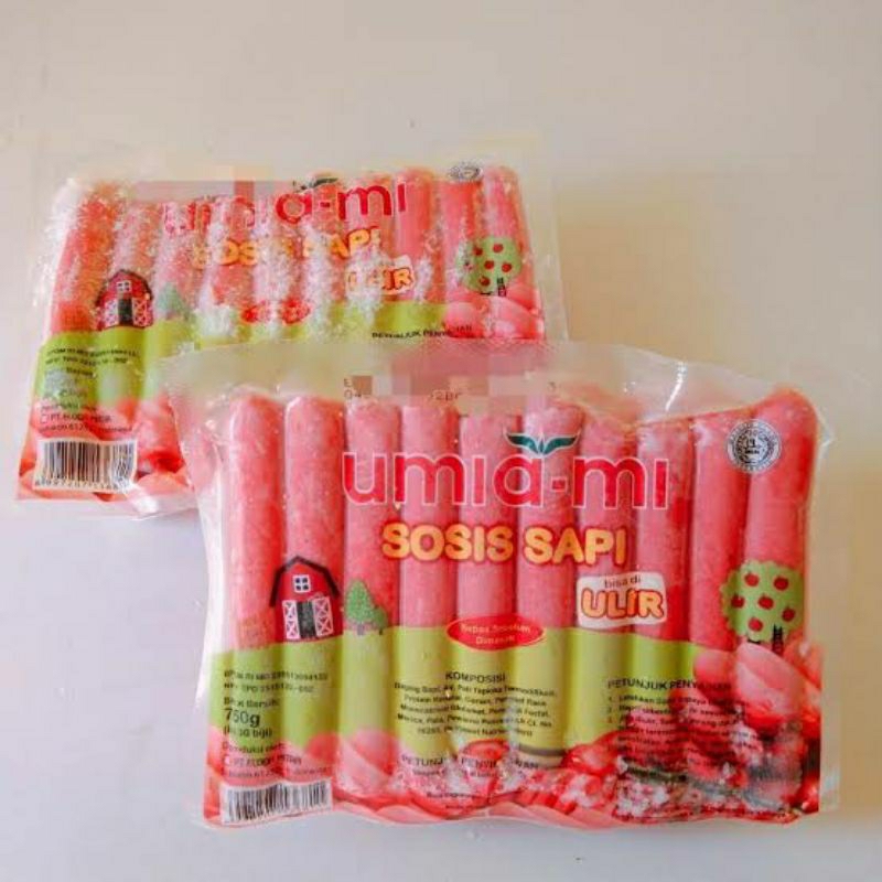 

Sosis Sapi Ulir 500gr Isi 20