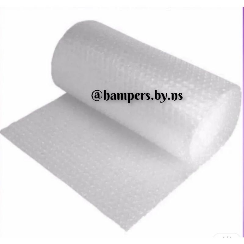 

Tambahan bubble wrap untuk paket lebih aman