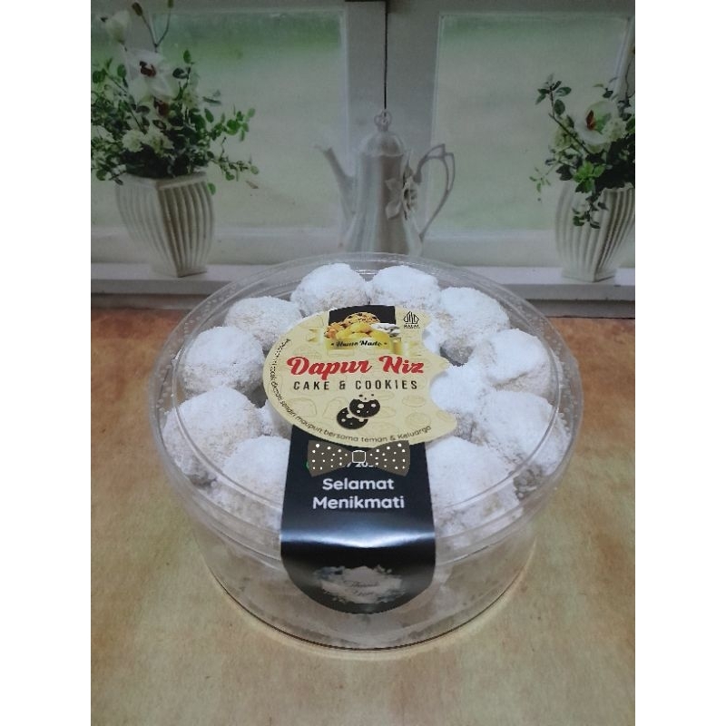 

KueKering Putri Salju Keju toples 500gr atau tabung 800ml