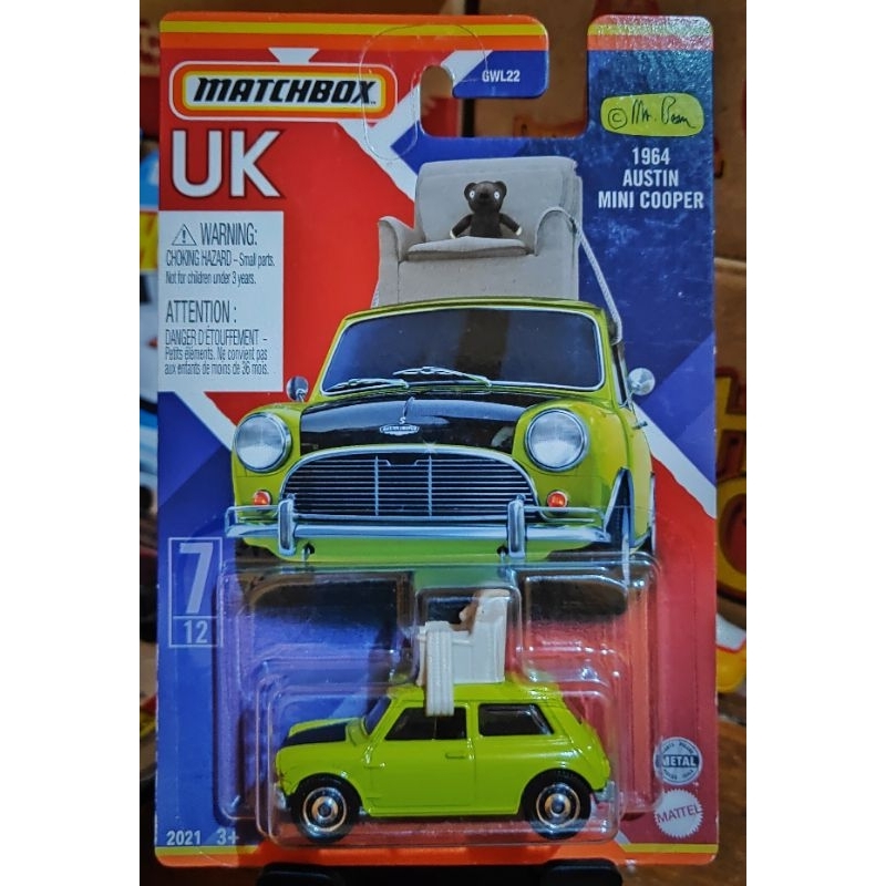 Matchbox 64 Austin Mini Cooper Mr.Bean