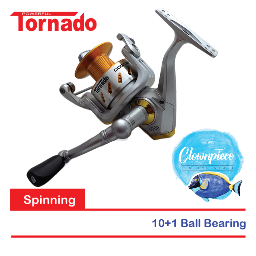 Reel Tornado Dogma / Reel Pancing Tornado Dogma / Reel Spinning Tornado Dogma / Reel Pancing Spinnin