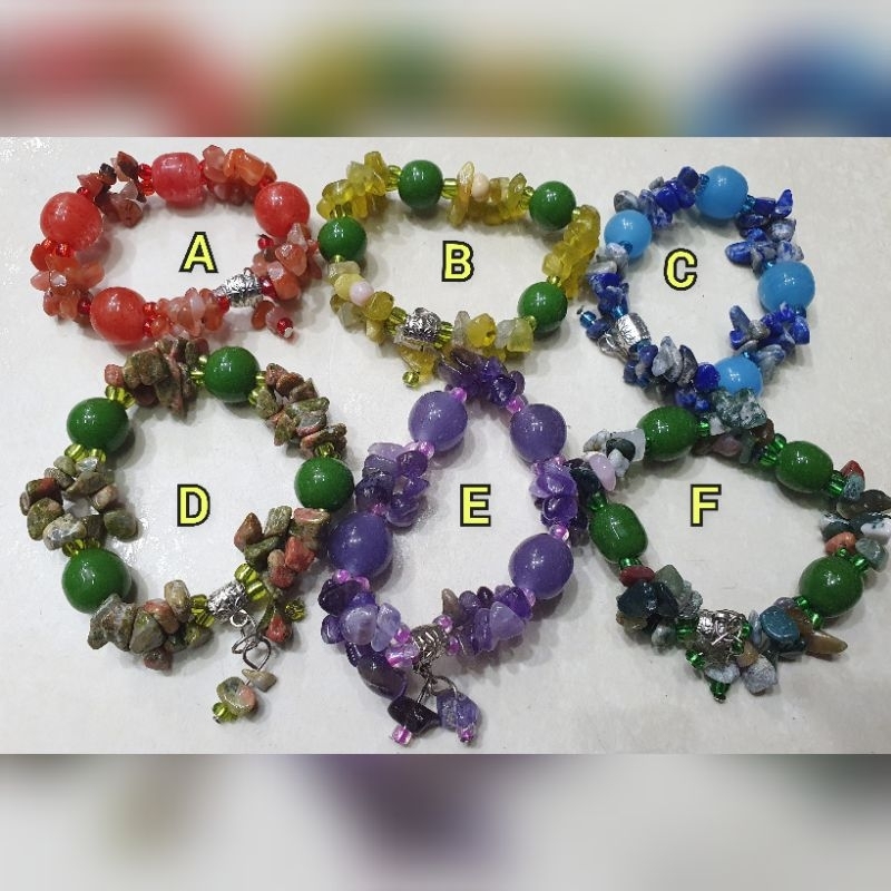 Gelang kalimantan batu kerikil