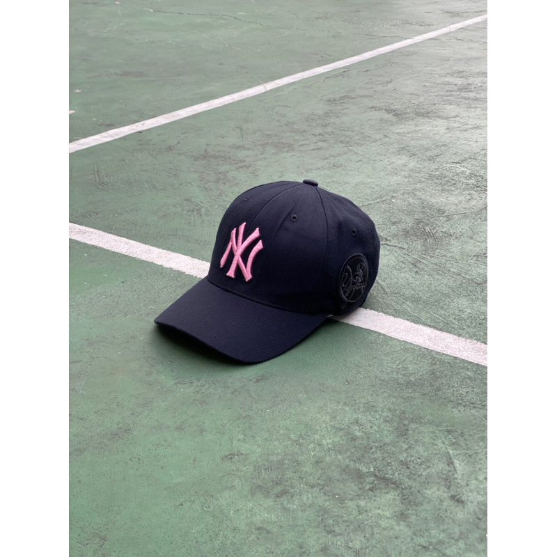 topi caps mlb ny yankees black pink size s-m