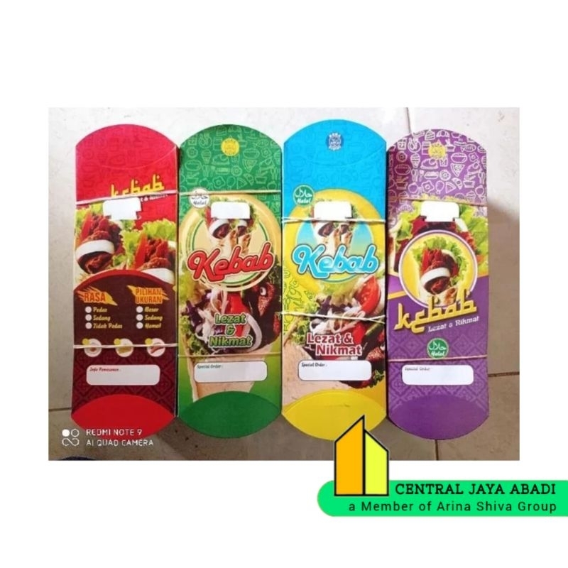 

KERTAS KEBAB TARIKAN BAHAN IVORI PUTIH UKURAN 24 × 9,2 CM HIGH QUALITY TEBAL PRODUK TERBARU | KOTAK KEBAB IVORI PUTIH KEKINIAN | DUS KEBAB VIRAL TIKTOK | KEMASAN KEBAB | BOX KEBAB 1 PCS MURAH | TOKO KEBAB OFFICIAL | CENTRAL JAYA ABADI | SHIVACORP 11428