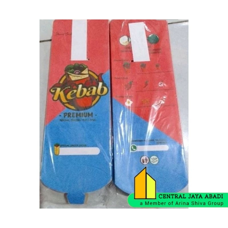 

150 LEMBAR KERTAS KEBAB TARIKAN UKURAN 25 × 10 CM HIGH QUALITY PRODUK TERBARU | KOTAK KEBAB KEKINIAN | DUS KEBAB VIRAL TIKTOK | KEMASAN KEBAB | BOX KEBAB 150 PCS MURAH | TOKO KEBAB OFFICIAL | CENTRAL JAYA ABADI | SHIVACORP 51434