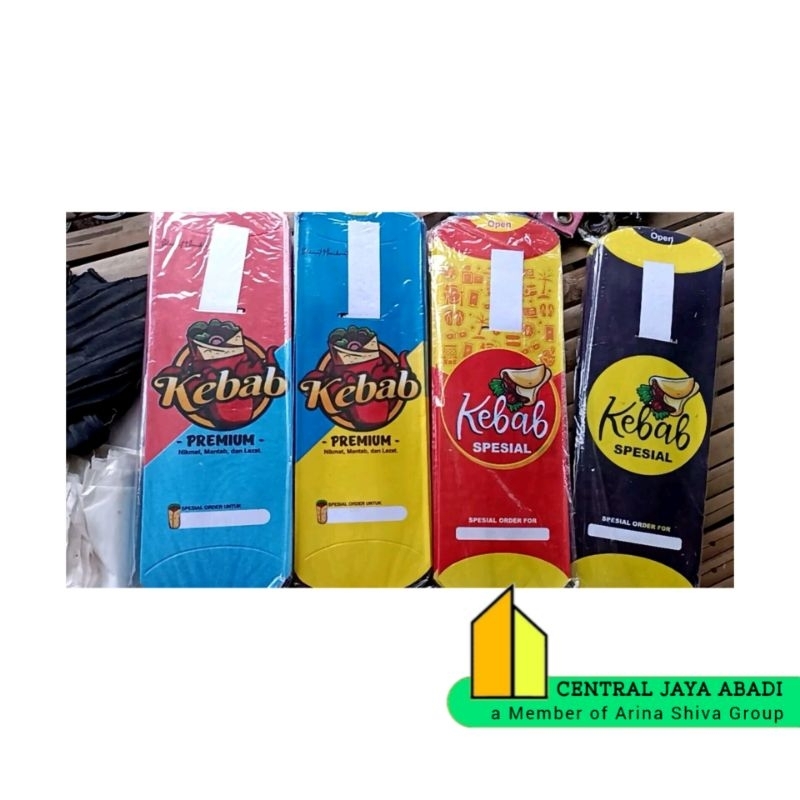 

150 LEMBAR KERTAS KEBAB TARIKAN UKURAN 25 × 10 CM HIGH QUALITY PRODUK TERBARU | KOTAK KEBAB KEKINIAN | DUS KEBAB VIRAL TIKTOK | KEMASAN KEBAB | BOX KEBAB 150 PCS MURAH | TOKO KEBAB OFFICIAL | CENTRAL JAYA ABADI | SHIVACORP 51438