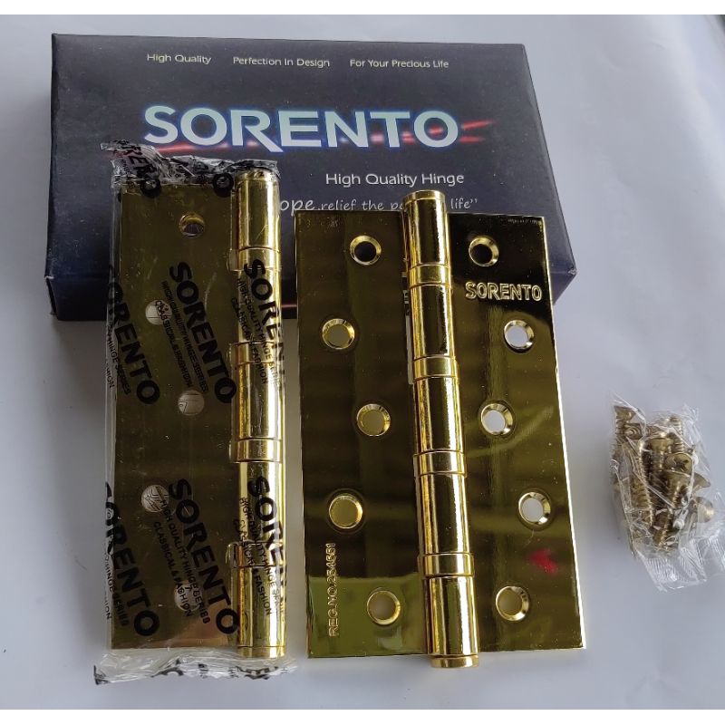 Engsel Pintu Sorento 5" Gold / Engsel Sorento 5 inch