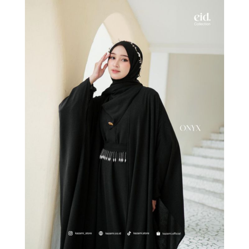 READY STOCK PASHMINA BAHIYYA KAFTAN BY KAZAMI STORE