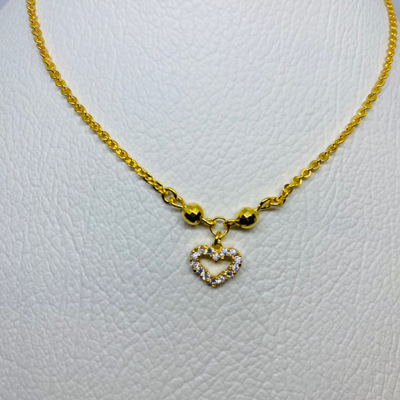 Kalung anak mainan love asli perak 925