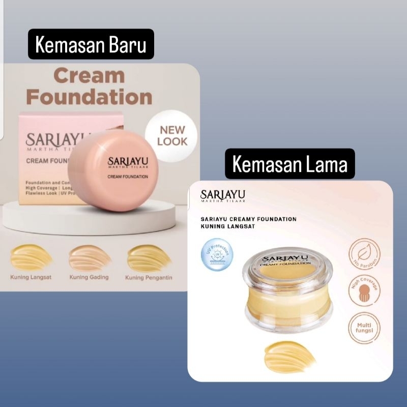 [ SARIAYU ] Creamy Foundation
