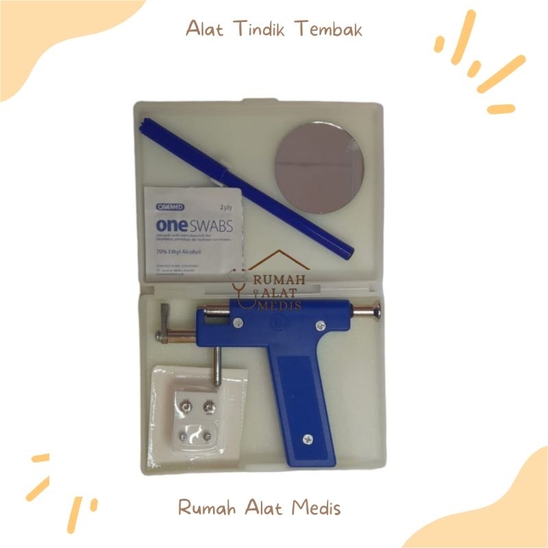 Alat Tindik Telinga Bayi / Dewasa Alat Pasang Anting / Alat Tindik Bayi Alat Tindik Giwang / Alat Ti