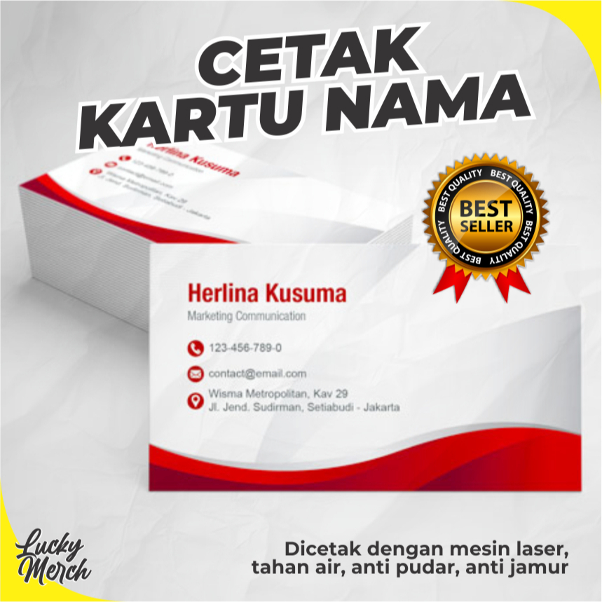 

KARTU NAMA KUALITAS TERBAIK