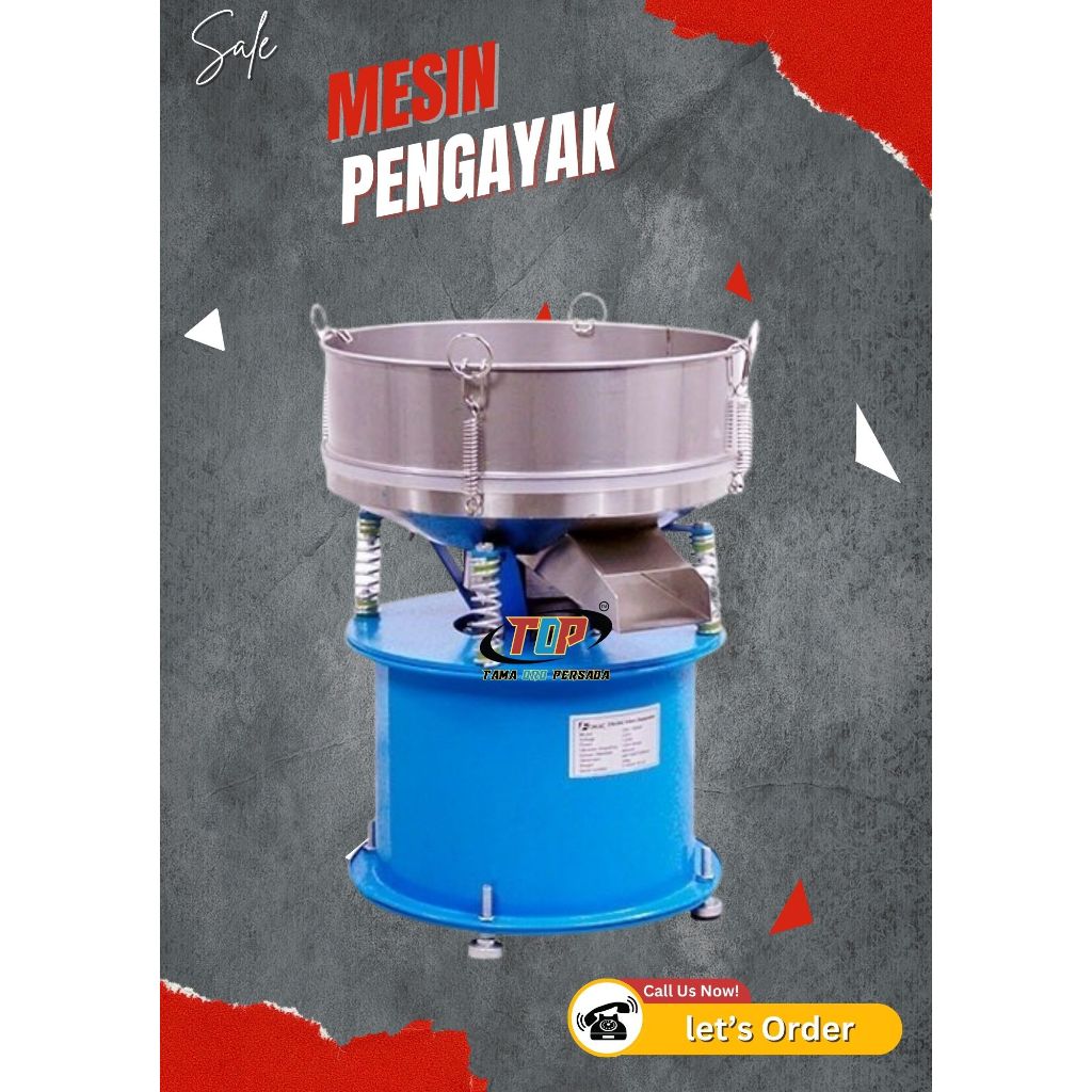 Electric Vibro Sparator - Mesin Ayakan Tepung - Mesin Pengayak Tepung