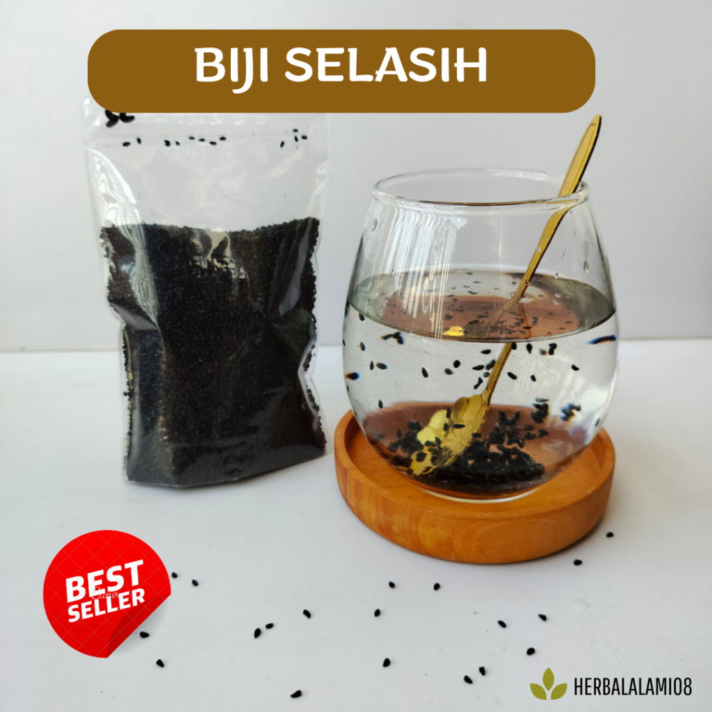 

BIJI SELASIH / BASIL SEED 100% ALAMI TANPA CAMPURAN