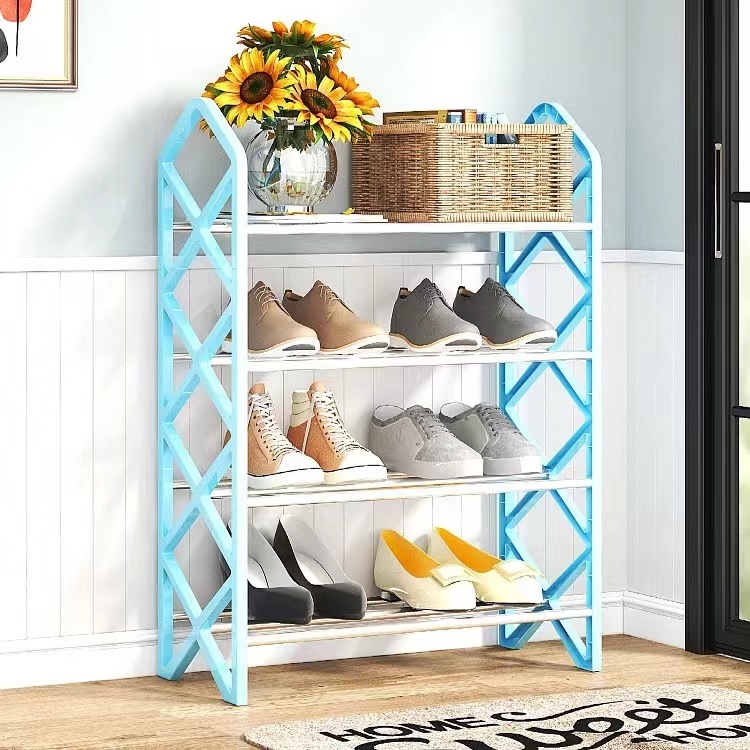 RAK SEPATU SENDAL SUSUN / RAK SEPATU SERBAGUNA / RAK SEPATU STAINLESS / RAK SEPATU 4 SUSUN