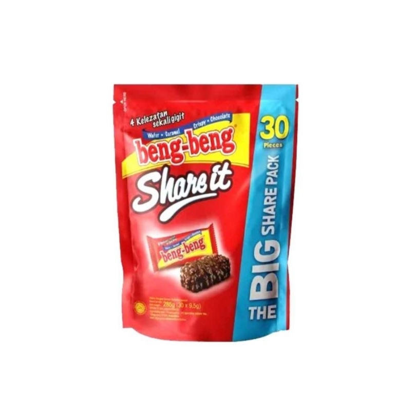 

Beng-beng Wafer Chocolate Share it 30s (285gr)