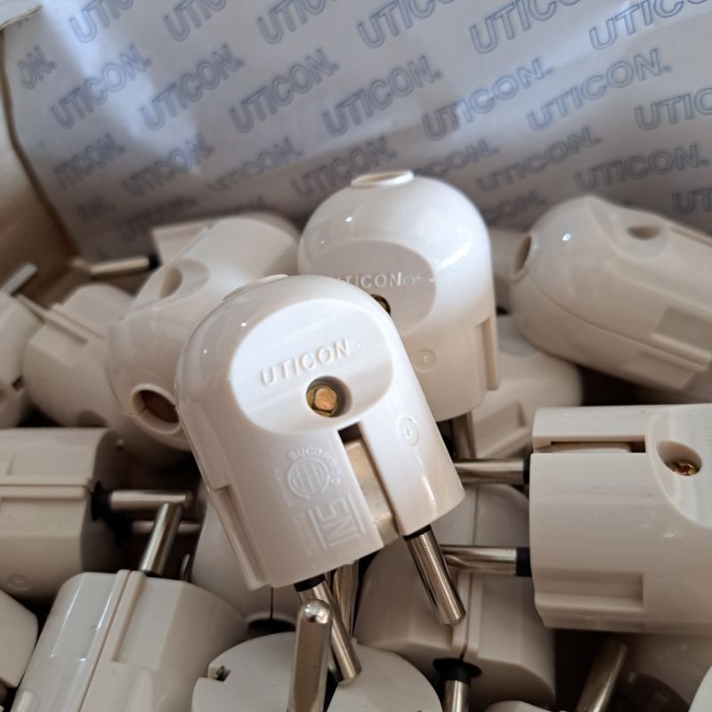 STEKER UTICON / COLOKAN MERK UTICON / STEKER ARDE BULAT