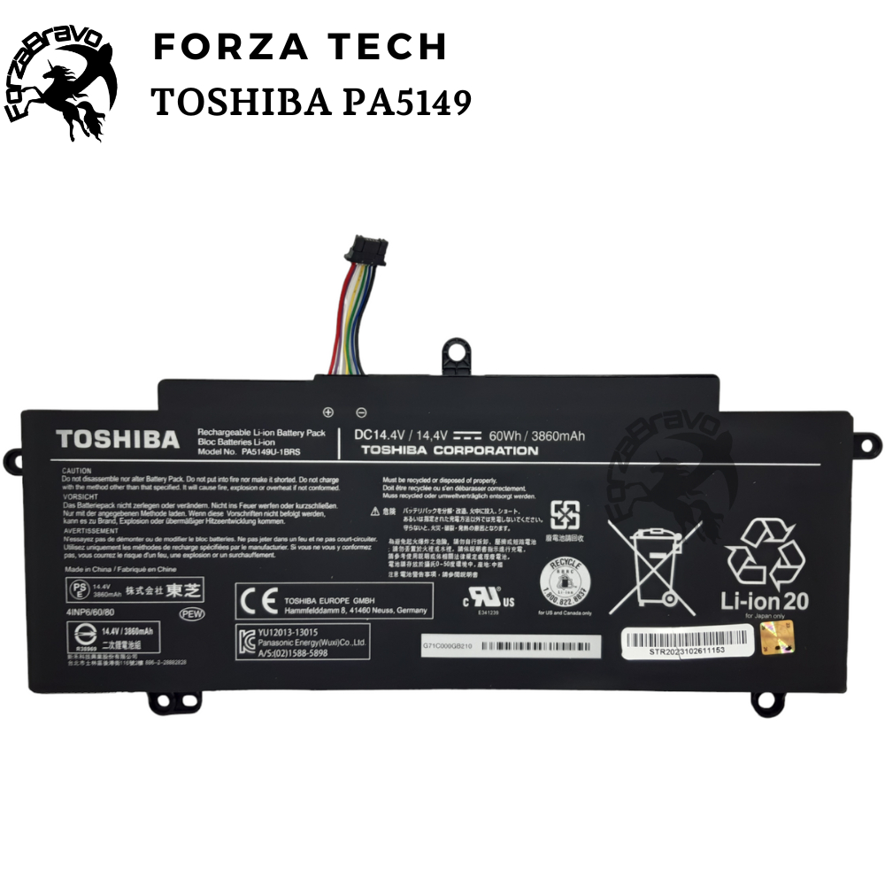 Baterai Batre Original Toshiba Tecra Z40 Z50 Series PA5149 PA5149U NEW