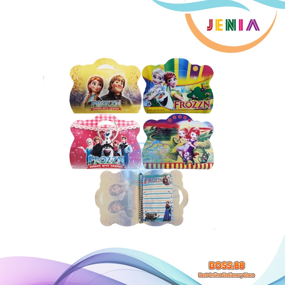 

BINDER MAP / BUKU BINDER A5 JENIA FANCY TENTENG (1 PCS)