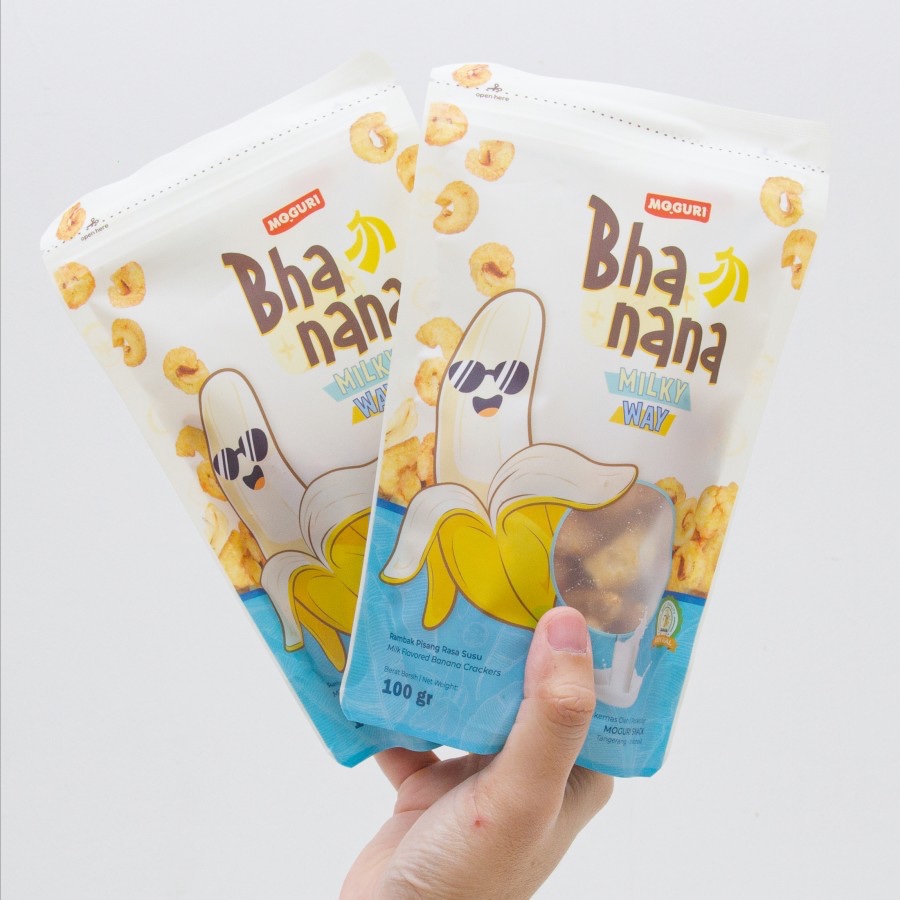 

Paket Duo (2 pack) Moguri Bhanana Milky Way