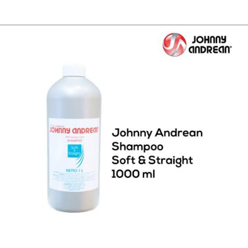 1000 ml Shampoo Soft & Straight Johnny Andrean / Shampoo Johnny Andrean