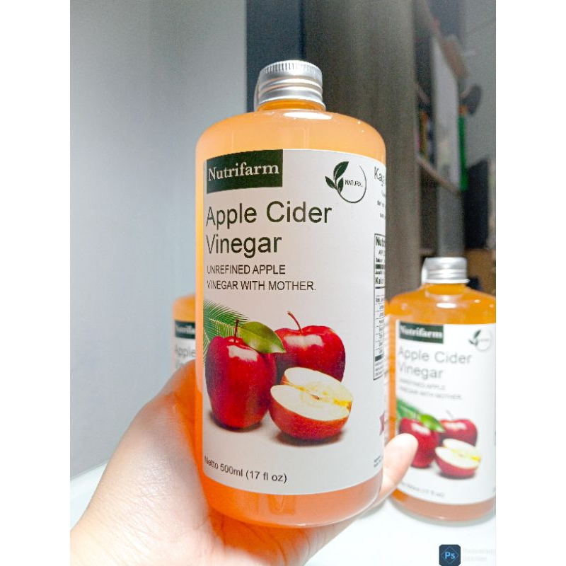 

cuka apel nutrifarm with mother 500ml original